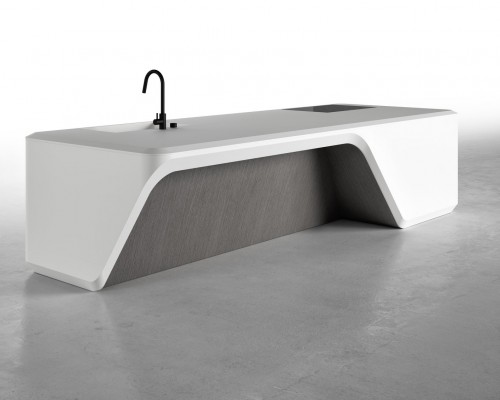 Tủ bếp đá Solid Surface